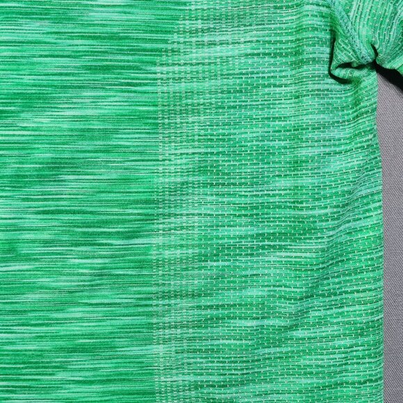 Under Armour Heatgear Threadborne T-shirt Mens size XL green long sleeve - Picture 7 of 9